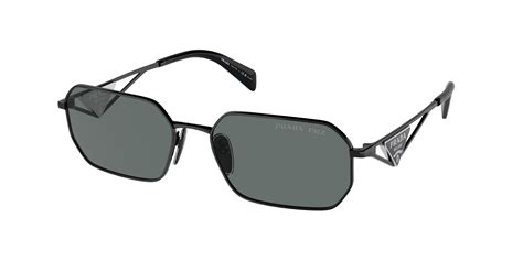 canada cheap designer sunglasses prada black mirror lens aviator|Prada PR A57S Polarized 1AB5Z1 .